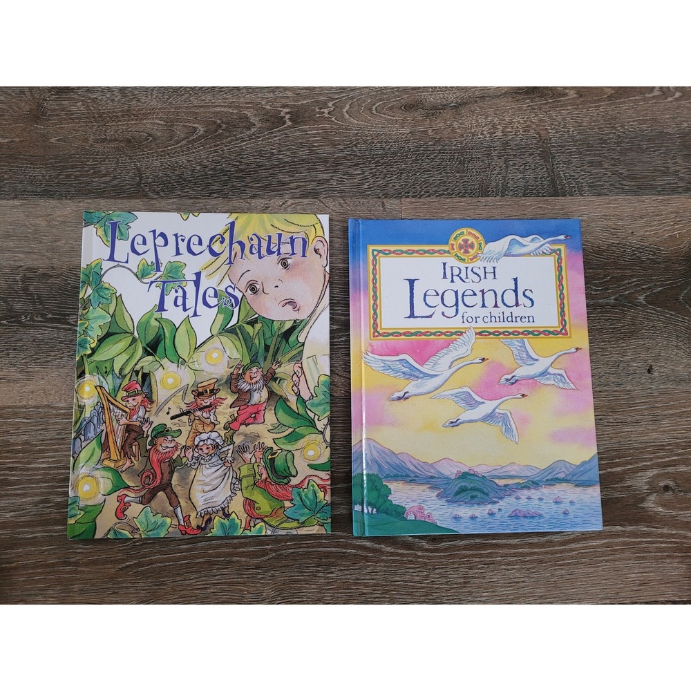 Leprechaun Tales & Irish‎ Legends for Children Book Collection Set of 2 #1/HH